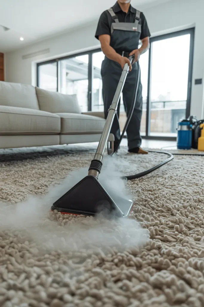 a professional carpet cleaning scene in h lsSVItQ52qvCJPko593g 1dww1JeZQNacxAJYsiQGCQ cover